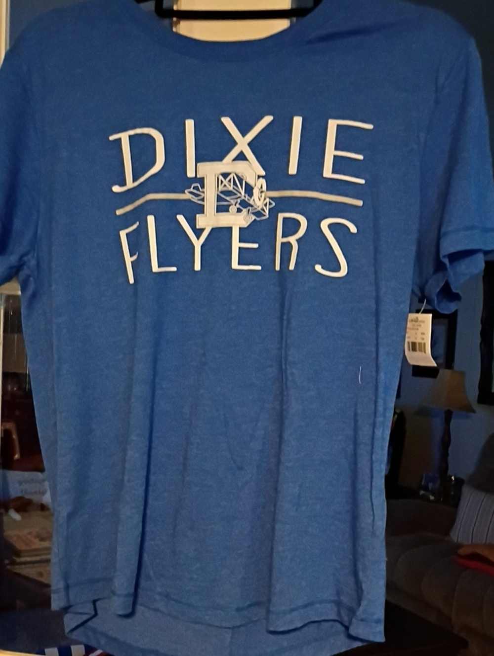 Dixie Flyers Blue Graphic Women's T-Shirt